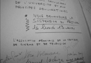 CANNES 68 RÉVOLUTION AU PALAIS
