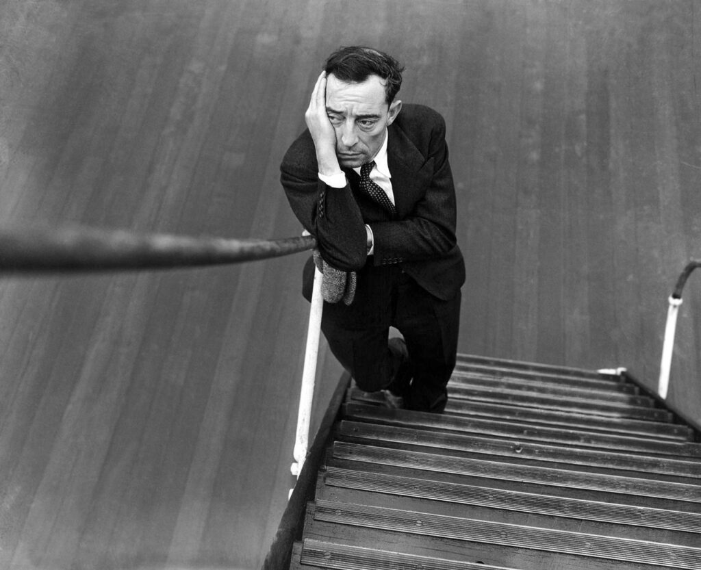 La maschera triste di Buster Keaton