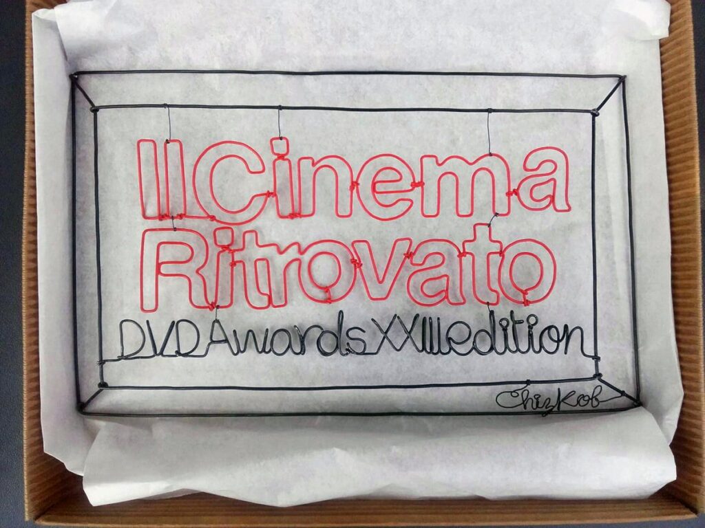 Il Cinema Ritrovato DVD Awards – XIII edizione. I vincitori