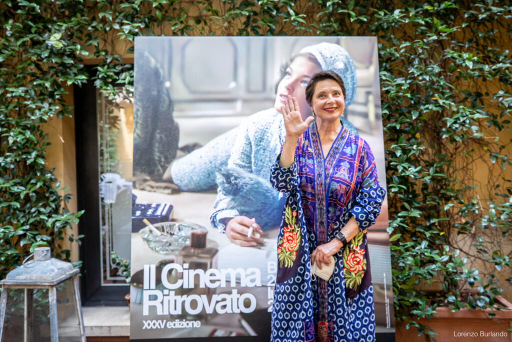 Isabella Rossellini alla conferenza stampa del festival!