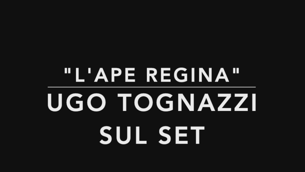 Ugo Tognazzi racconta. Il cinema di Marco Ferreri come puro divertimento